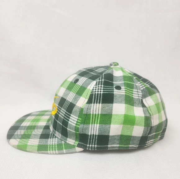 Nike 6.0 Kids Plaid Stretch Fitted Hat - Picture 2 of 7